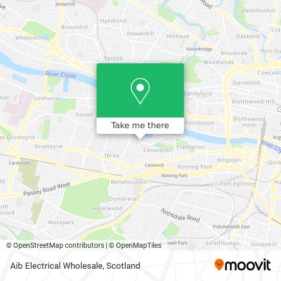 Aib Electrical Wholesale map