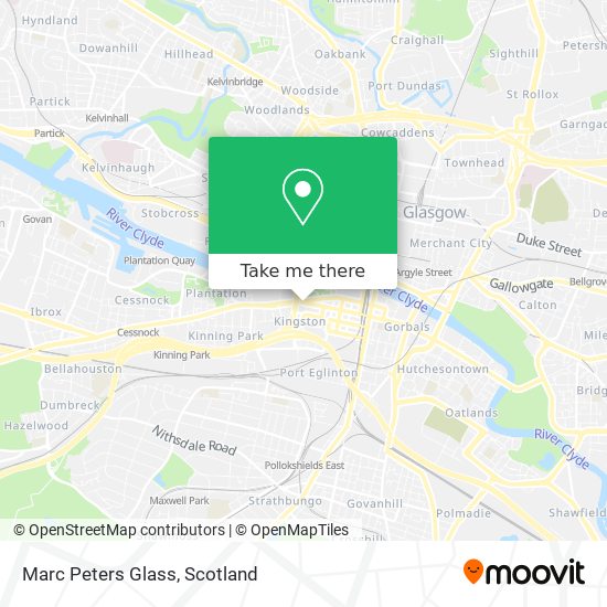 Marc Peters Glass map