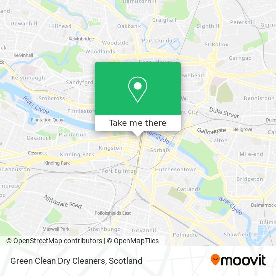 Green Clean Dry Cleaners map