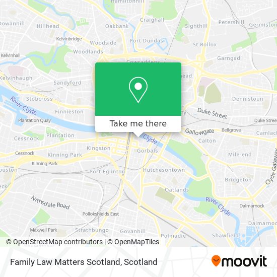 Family Law Matters Scotland map