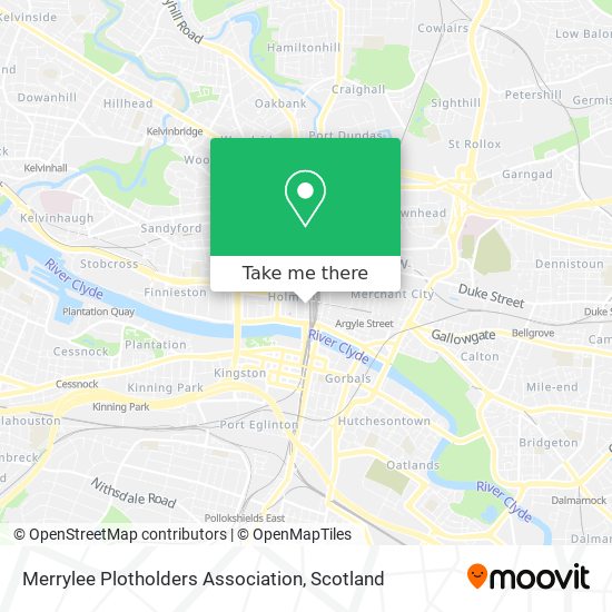 Merrylee Plotholders Association map