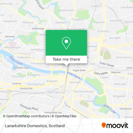 Lanarkshire Domestics map