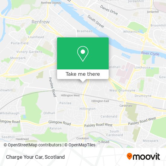 Charge Your Car map