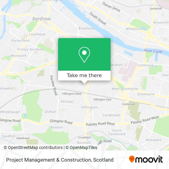 Project Management & Construction map