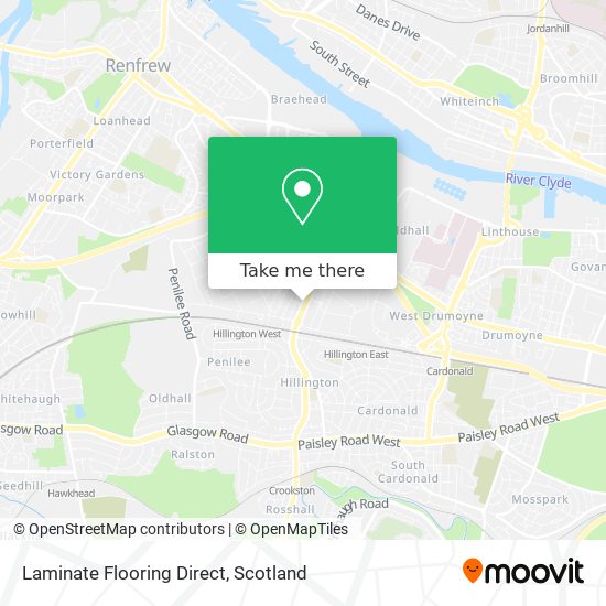 Laminate Flooring Direct map