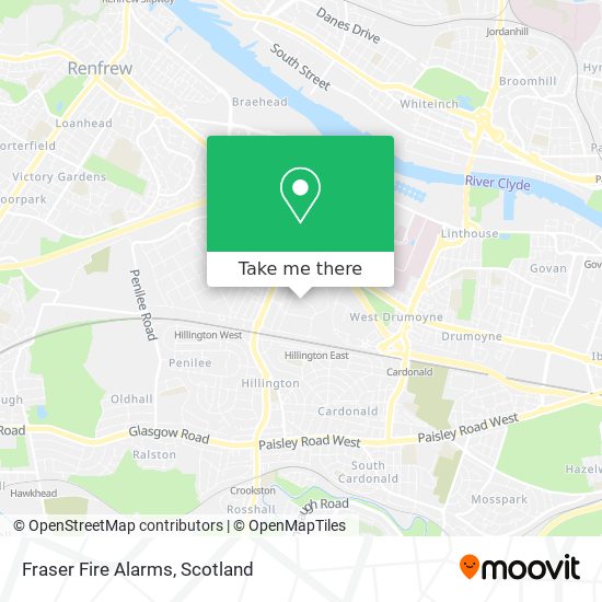 Fraser Fire Alarms map