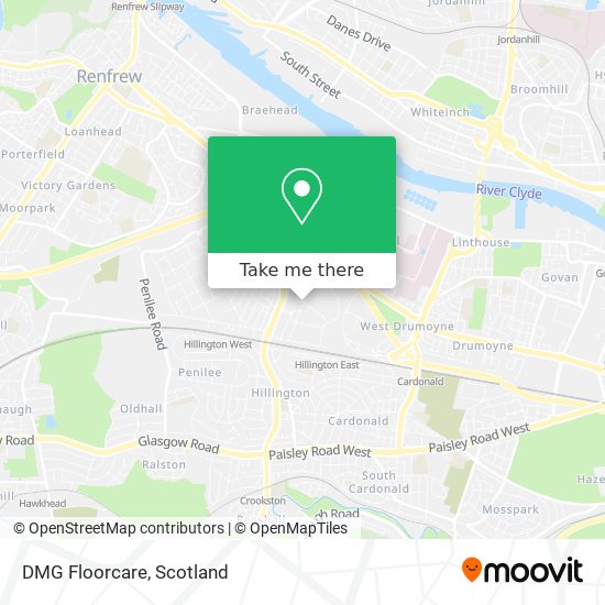 DMG Floorcare map