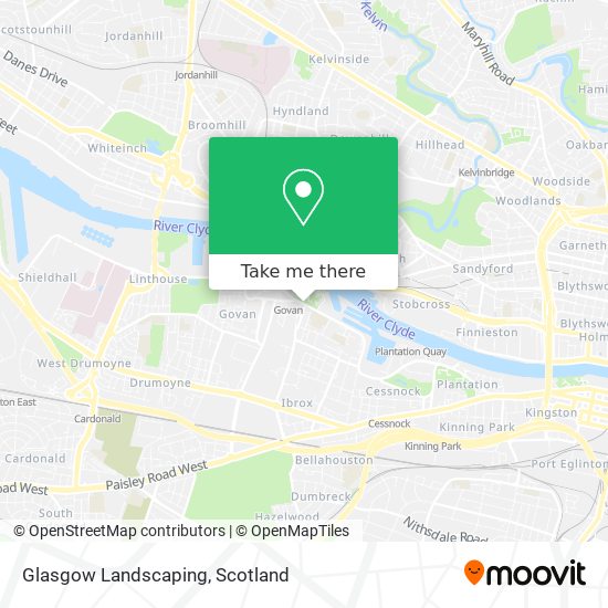 Glasgow Landscaping map