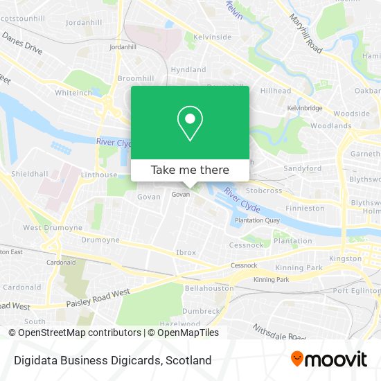 Digidata Business Digicards map