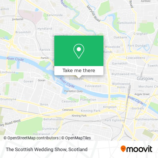 The Scottish Wedding Show map