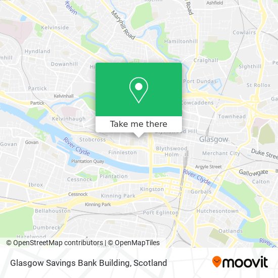 Glasgow Savings Bank Building map