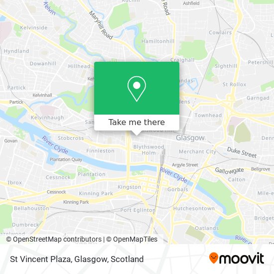 St Vincent Plaza, Glasgow map
