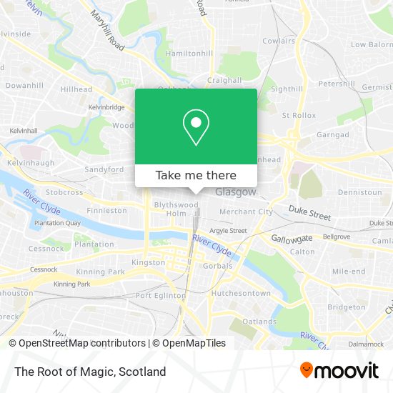The Root of Magic map