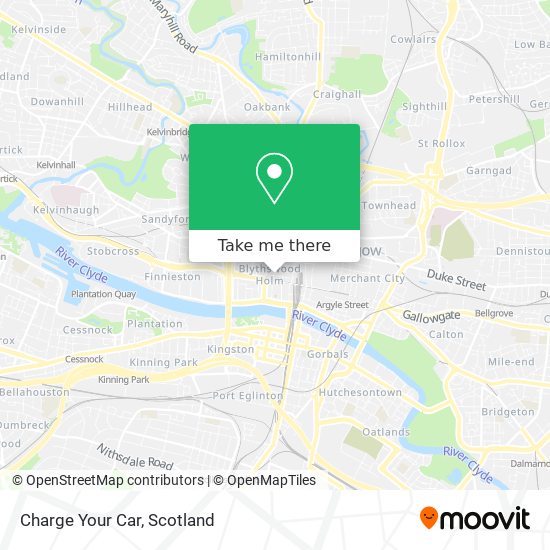 Charge Your Car map