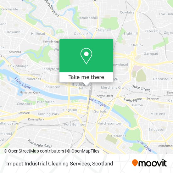 Impact Industrial Cleaning Services map