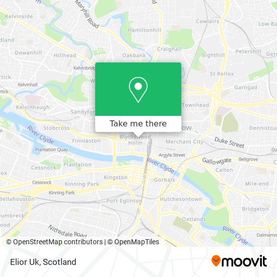 Elior Uk map