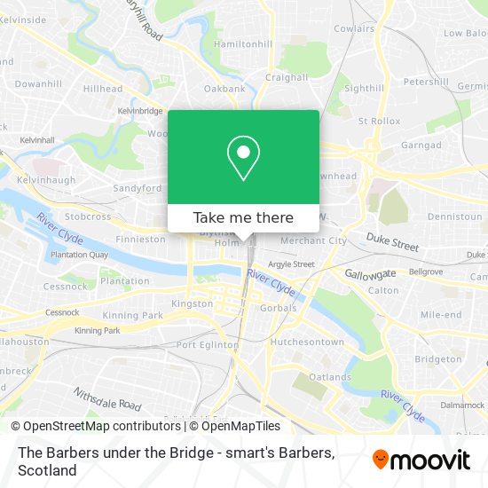 The Barbers under the Bridge - smart's Barbers map