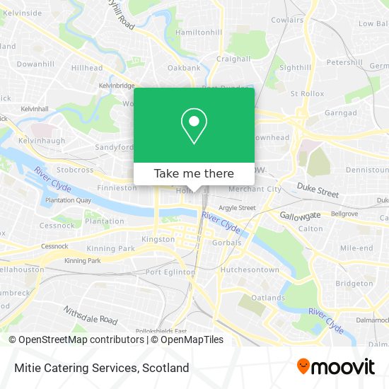 Mitie Catering Services map