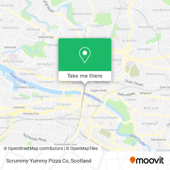 Scrummy Yummy Pizza Co map