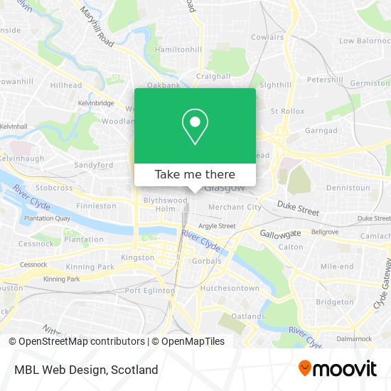 MBL Web Design map