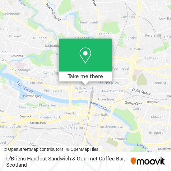 O'Briens Handcut Sandwich & Gourmet Coffee Bar map