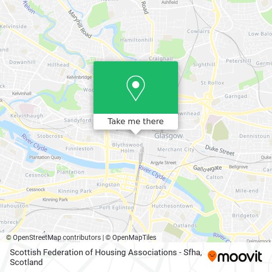 Scottish Federation of Housing Associations - Sfha map