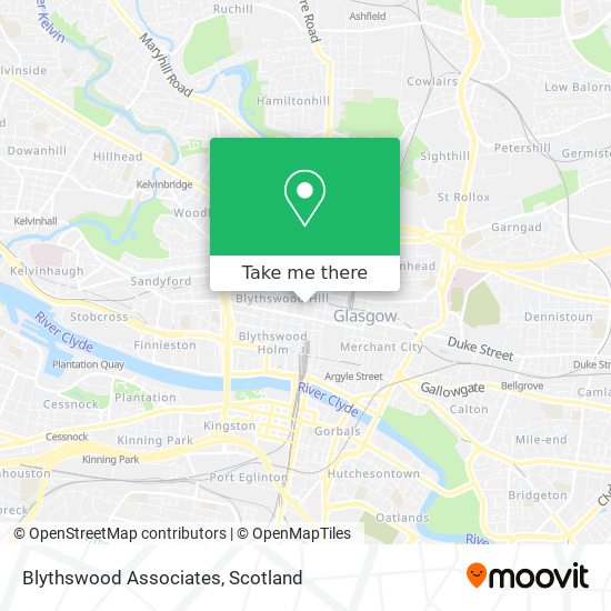 Blythswood Associates map