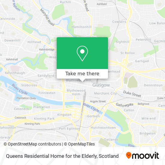 Queens Residential Home for the Elderly map