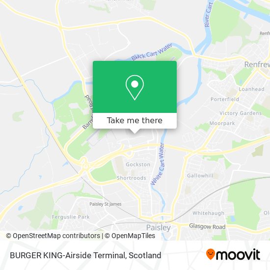 BURGER KING-Airside Terminal map