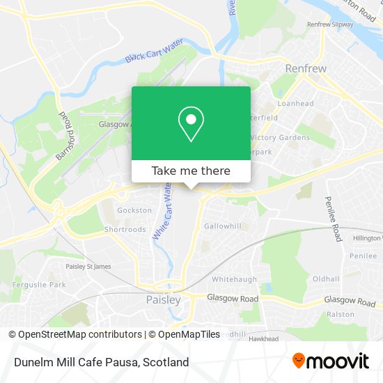 Dunelm Mill Cafe Pausa map