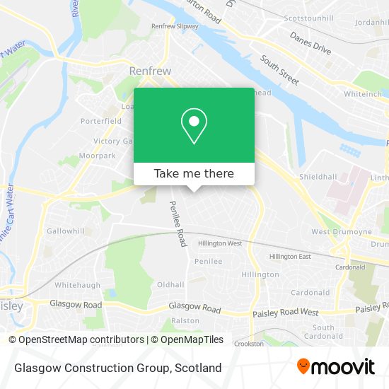 Glasgow Construction Group map