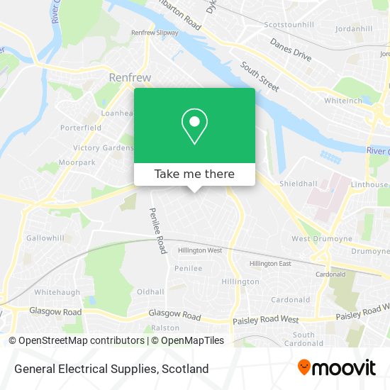 General Electrical Supplies map
