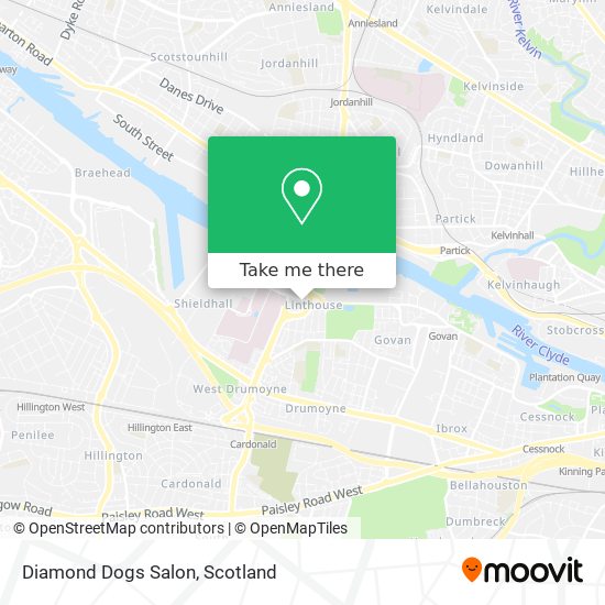 Diamond Dogs Salon map