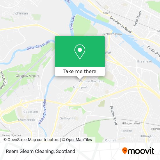 Reem Gleam Cleaning map