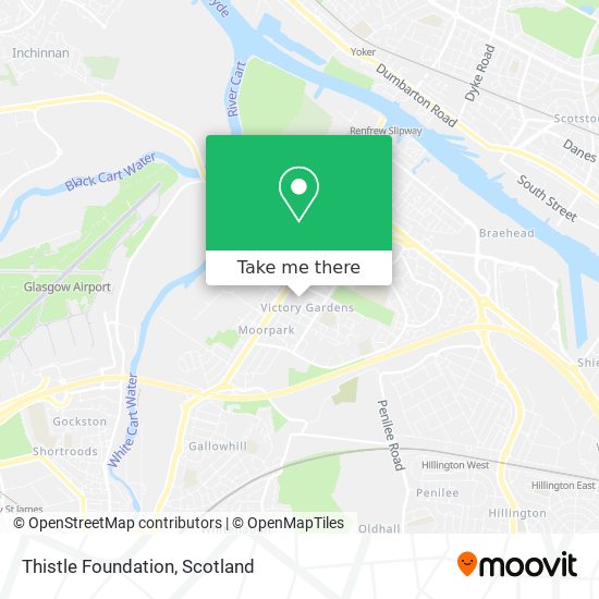 Thistle Foundation map