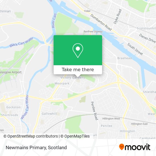 Newmains Primary map