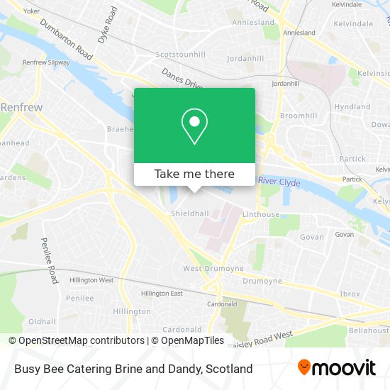 Busy Bee Catering Brine and Dandy map