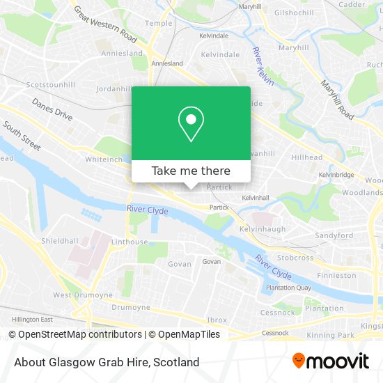About Glasgow Grab Hire map