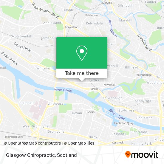 Glasgow Chiropractic map