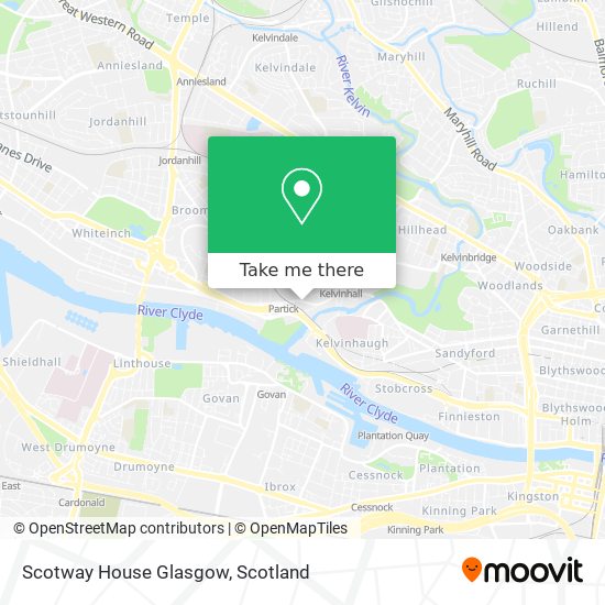 Scotway House Glasgow map