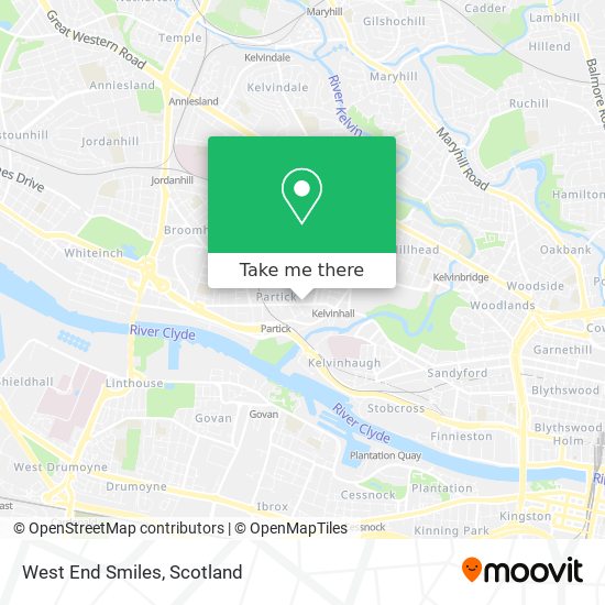 West End Smiles map