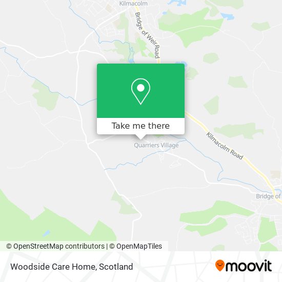 Woodside Care Home map
