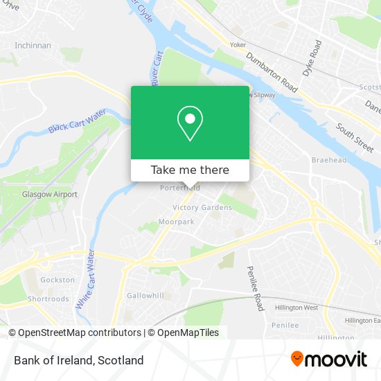 Bank of Ireland map