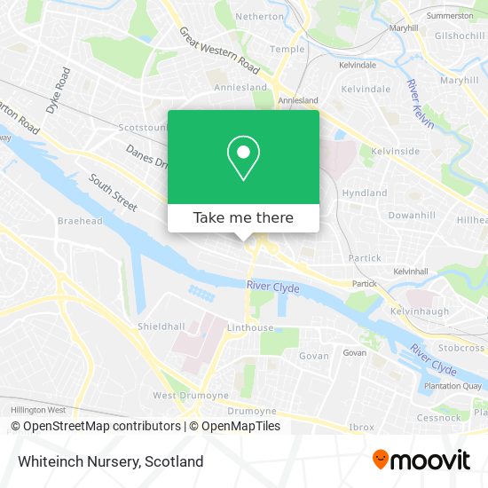 Whiteinch Nursery map