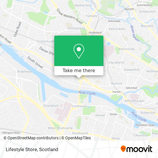 Lifestyle Store map