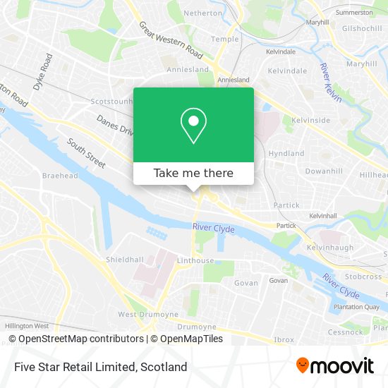 Five Star Retail Limited map