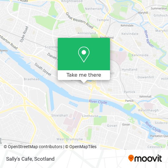 Sally's Cafe map