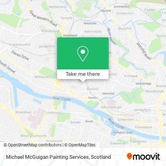 Michael McGuigan Painting Services map