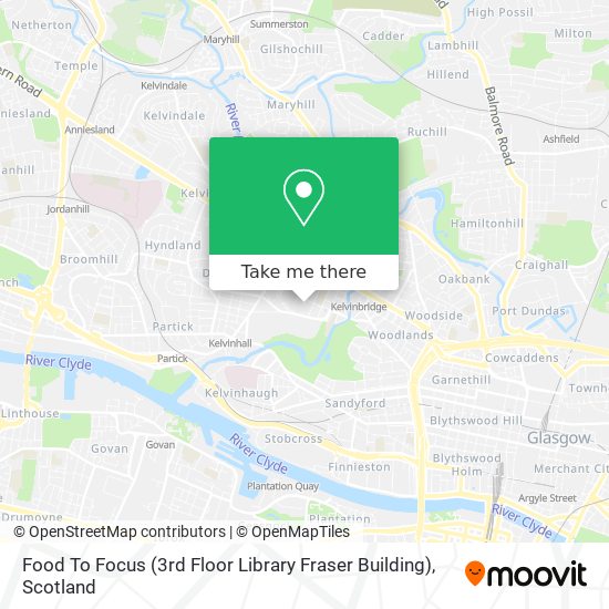 Food To Focus (3rd Floor Library Fraser Building) map