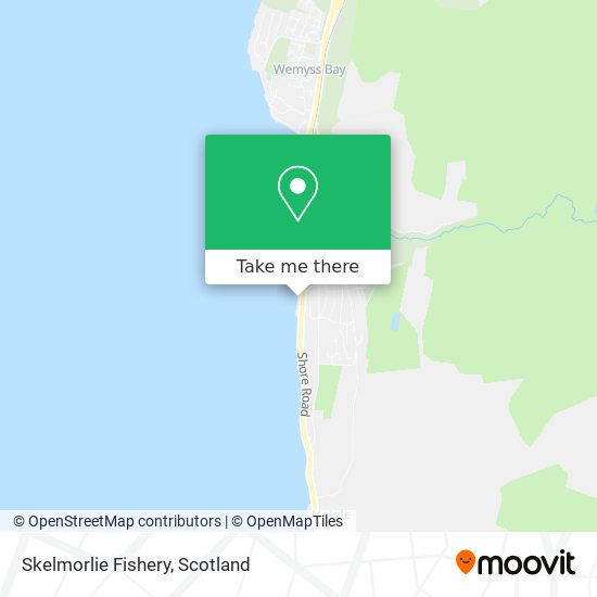 Skelmorlie Fishery map